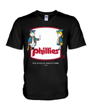 Phil Phillis Social Distancing T-shirt V-Neck T-Shirt thumbnail