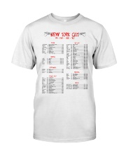 New York City Classic T-Shirt front