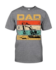 Excavator Dad Love Classic T-Shirt tile