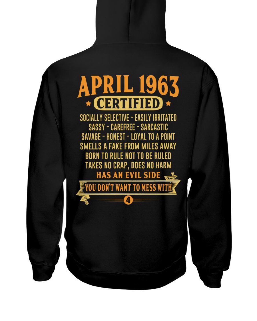 MESS WITH YEAR 63-4 Hooded Sweatshirt