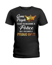 Proud - Police Ladies T-Shirt thumbnail