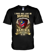 I MAY NOT NAMIBIA V-Neck T-Shirt thumbnail