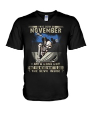 GOOD GUY ESTONIAN11 V-Neck T-Shirt thumbnail