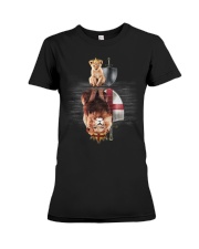 Lion-England Premium Fit Ladies Tee thumbnail