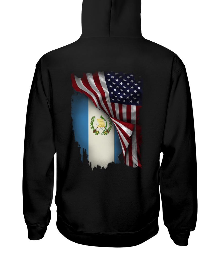 Flag-America-Guatemala Hooded Sweatshirt