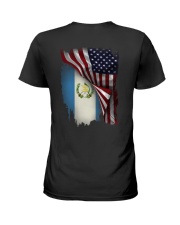 Flag-America-Guatemala Ladies T-Shirt thumbnail