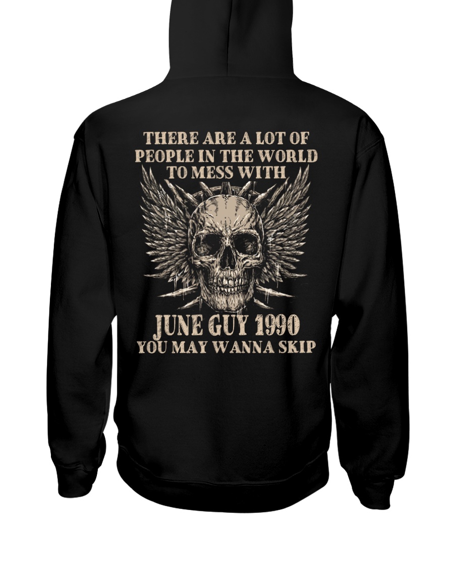 I AM A GUY 90-6 Hooded Sweatshirt
