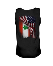 Flag-America-Lebanon Unisex Tank thumbnail