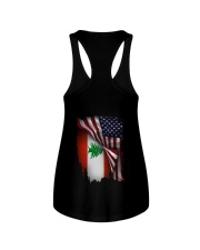 Flag-America-Lebanon Ladies Flowy Tank thumbnail