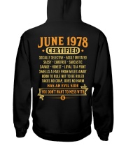 MESS WITH YEAR 78-6 Hooded Sweatshirt back