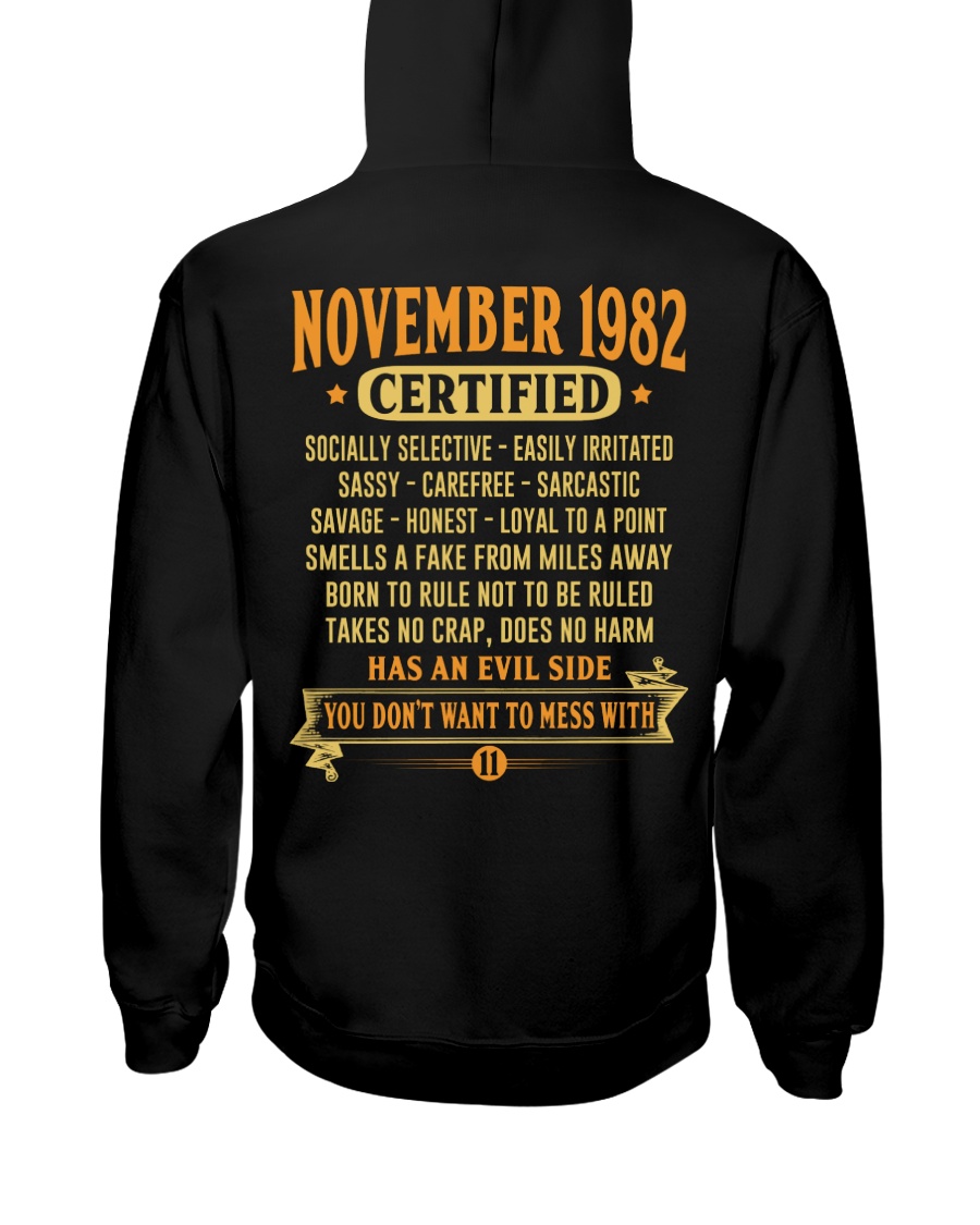 MESS WITH YEAR 82-11 Hooded Sweatshirt