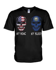My Home America - New Hampshire V-Neck T-Shirt thumbnail