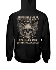 I AM A GUY 84-4 Hooded Sweatshirt back