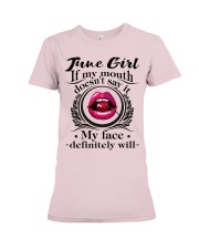 If My Mouth - Girl 06 Premium Fit Ladies Tee thumbnail