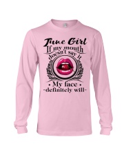If My Mouth - Girl 06 Long Sleeve Tee thumbnail
