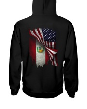 Flag-Peruvian Hooded Sweatshirt back