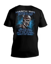 NOT MY 89-3 V-Neck T-Shirt thumbnail