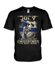 GOOD GUY FINNISH7 V-Neck T-Shirt thumbnail