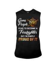 Proud - Firefighter Sleeveless Tee thumbnail