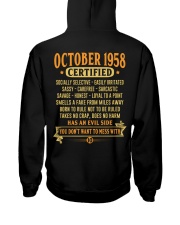 MESS WITH YEAR 58-10 Hooded Sweatshirt back
