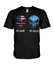 SKULL Micronesia V-Neck T-Shirt thumbnail
