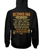 MESS WITH YEAR 64-12 Hooded Sweatshirt back