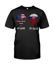 MY HOME SKULL Slovakia Classic T-Shirt front