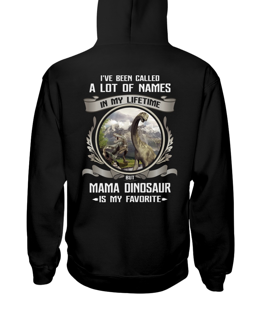 mama dinosaur Hooded Sweatshirt