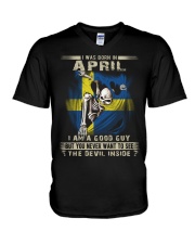 GOOD GUY SWEDE4 V-Neck T-Shirt thumbnail