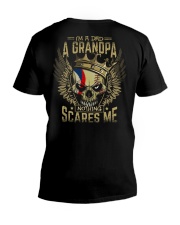 SCARES ME Czech V-Neck T-Shirt thumbnail