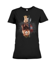 Lion-Norway Premium Fit Ladies Tee thumbnail