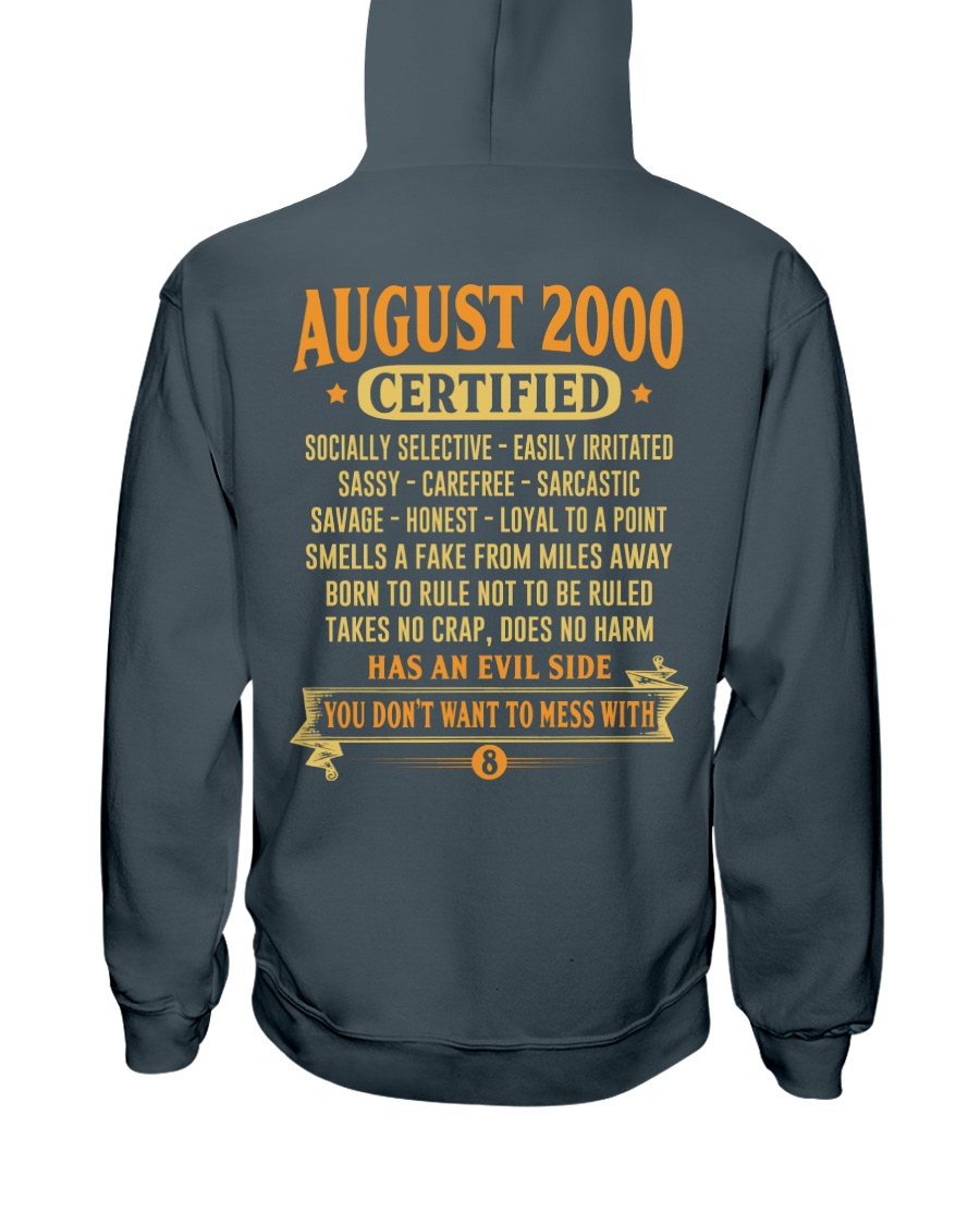 MESS WITH YEAR 00-8 Hooded Sweatshirt