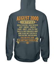 MESS WITH YEAR 00-8 Hooded Sweatshirt back