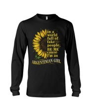 Sunflower Girl-Argentinian Long Sleeve Tee thumbnail