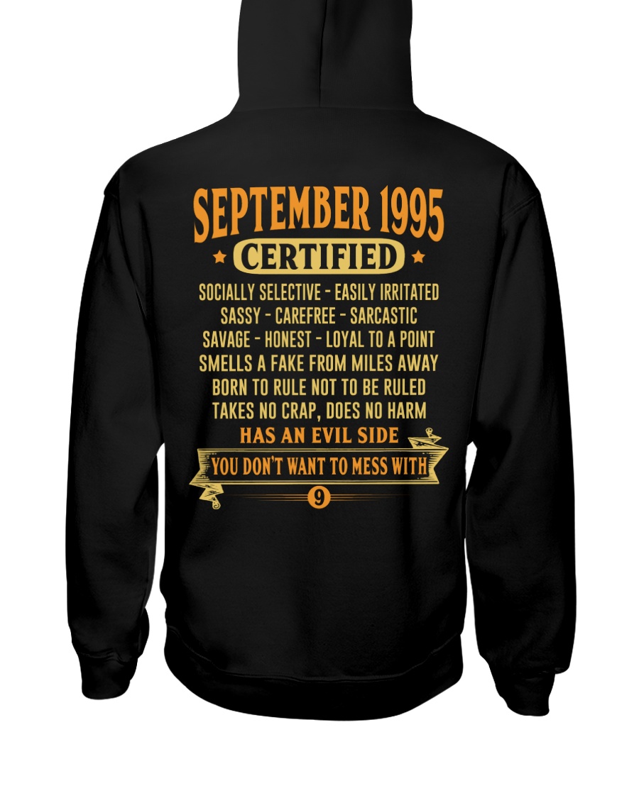 MESS WITH YEAR 95-9 Hooded Sweatshirt