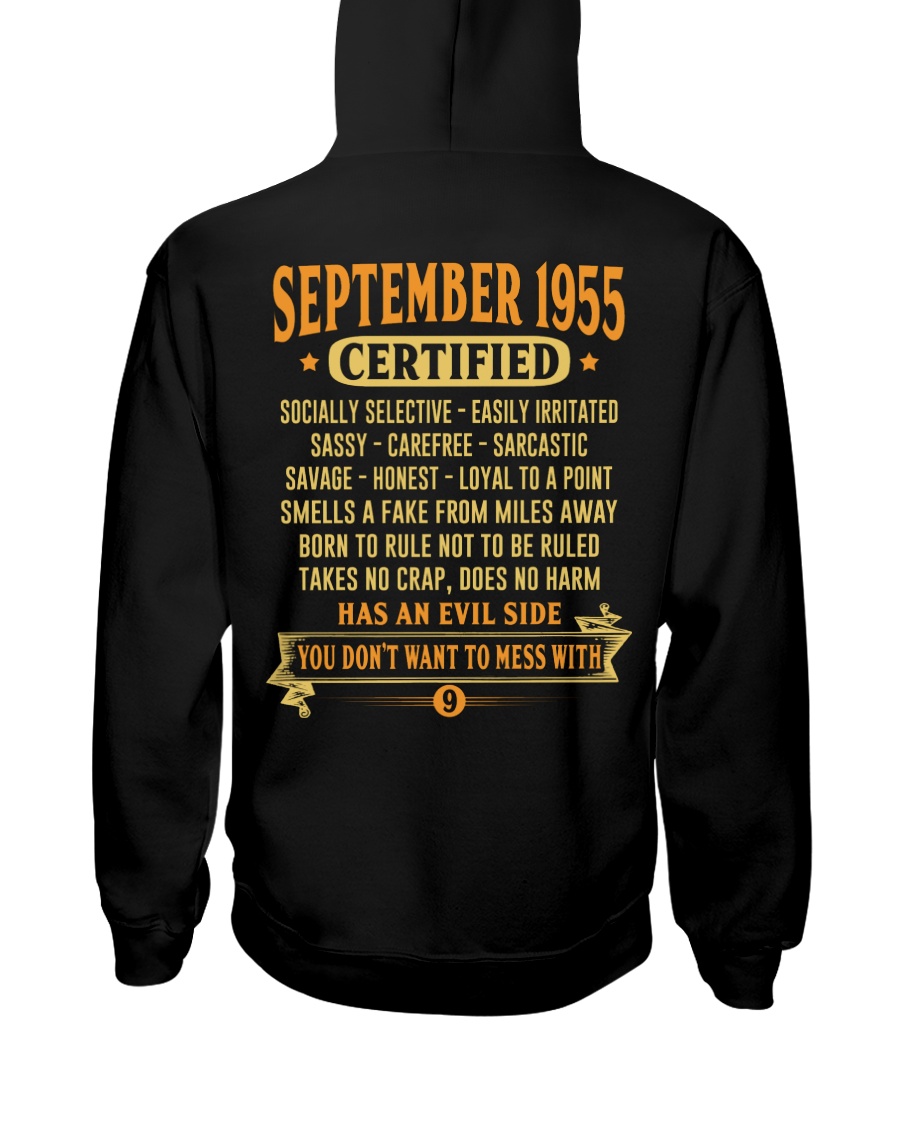 MESS WITH YEAR 55-9 Hooded Sweatshirt