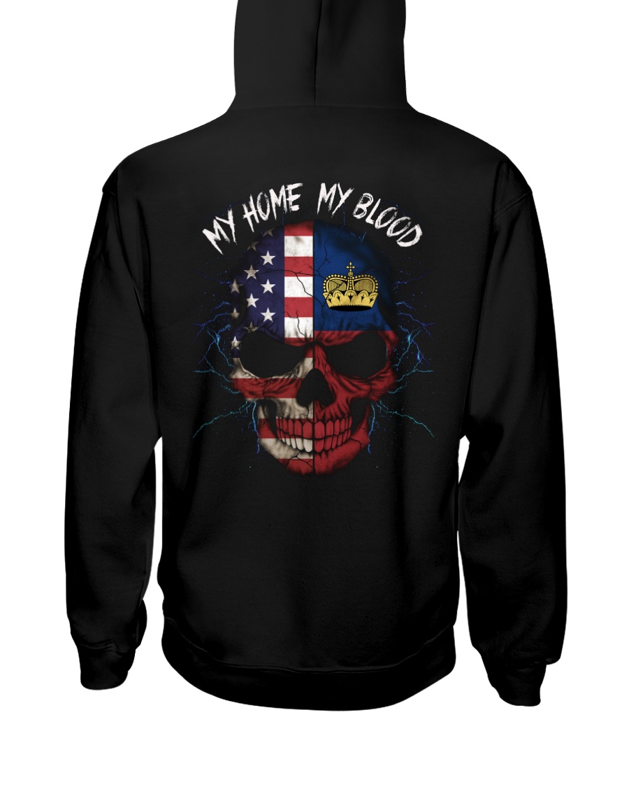 MY HOME - BLOOD Liechtenstein Hooded Sweatshirt