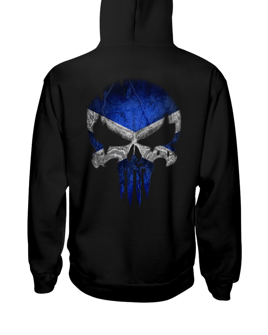 Skull Scotland Hooded Sweatshirt
