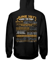 YEAR GREAT 71-6 Hooded Sweatshirt back