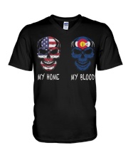 My Home America - Colorado V-Neck T-Shirt thumbnail