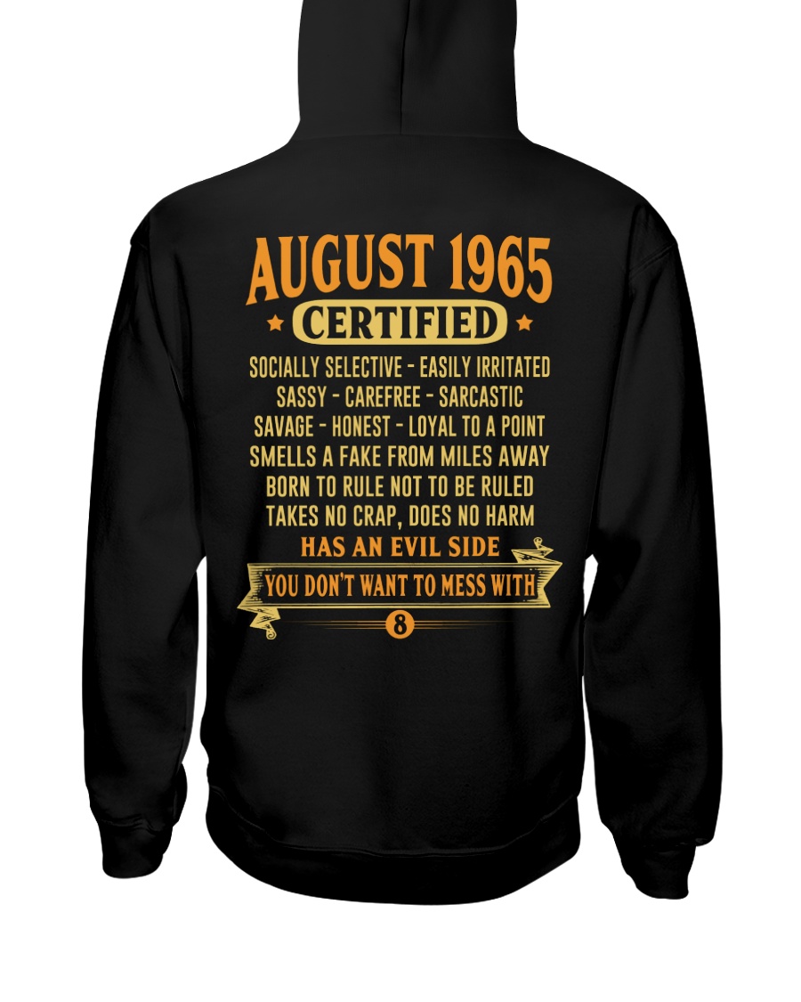 MESS WITH YEAR 65-8 Hooded Sweatshirt
