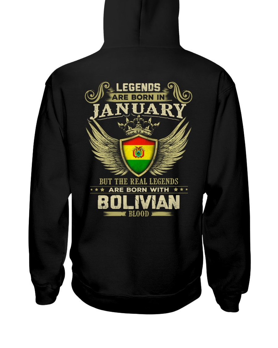 Blood Bolivian 01 Hooded Sweatshirt