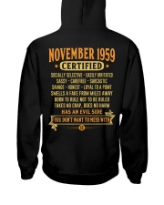 MESS WITH YEAR 59-11 Hooded Sweatshirt back