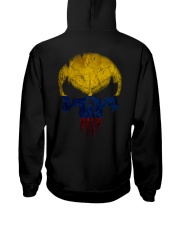 Skull Colombia Hooded Sweatshirt back
