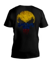 Skull Colombia V-Neck T-Shirt thumbnail