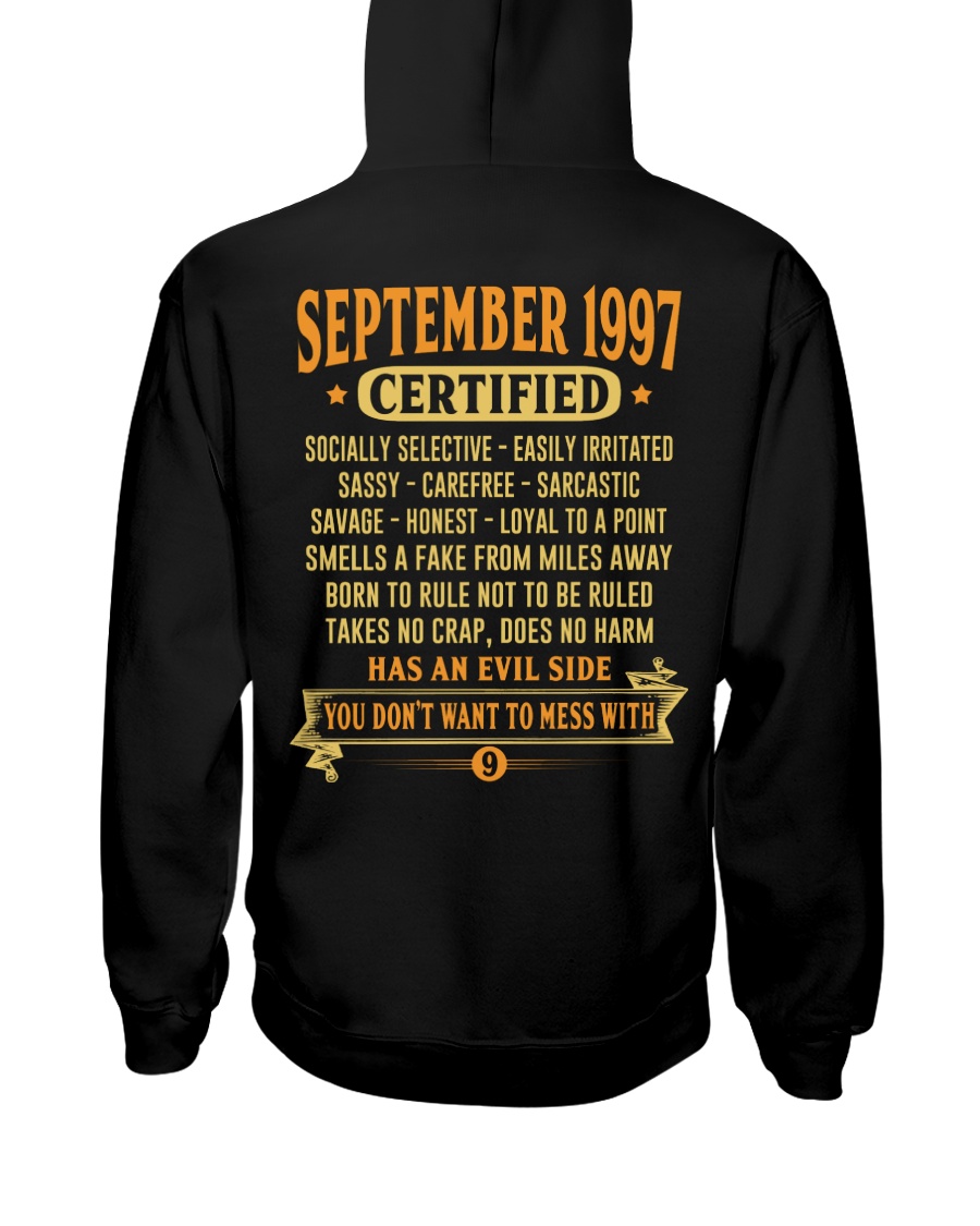 MESS WITH YEAR 97-9 Hooded Sweatshirt