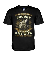MY WIFE 8 V-Neck T-Shirt thumbnail