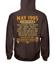 MESS WITH YEAR 95-5 Hooded Sweatshirt back