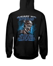 NOT MY 71-1 Hooded Sweatshirt back