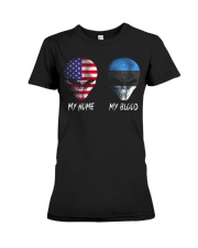 Estonia Premium Fit Ladies Tee thumbnail